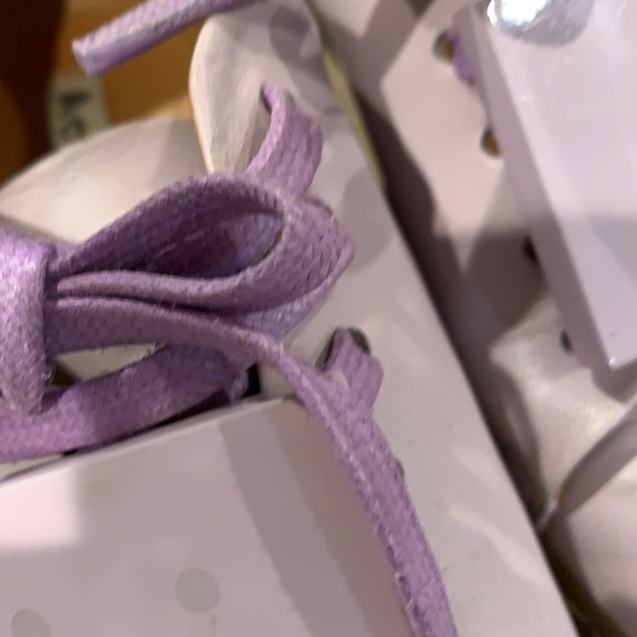 Acne studio lavender purple sneakers sz37 - Picture 5 of 7